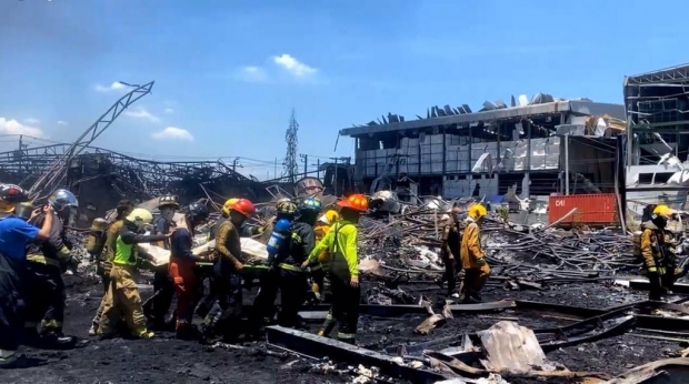 à¹„à¸Ÿà¹„à¸«à¸¡ à¹‚à¸£à¸‡à¸‡à¸²à¸™à¸ à¸‡à¹à¸ à¸§ à¸­à¸²à¸ªà¸²à¸ªà¸¡ à¸„à¸£à¸