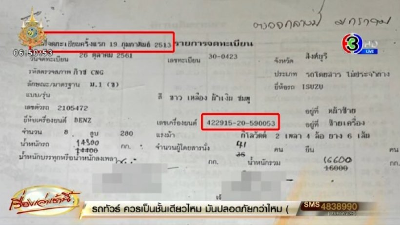   เผยความเร็วรถบัสนักเรียนไฟไหม้ อึ้งคันนี้ใช้งานมาแล้ว54ปี