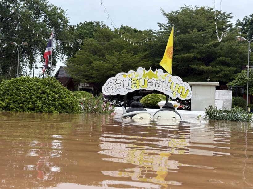 เปิดภาพวัดภูมินทร์ จ.น่าน ล่าสุดถูกน้ำท่วมอย่างหนัก!