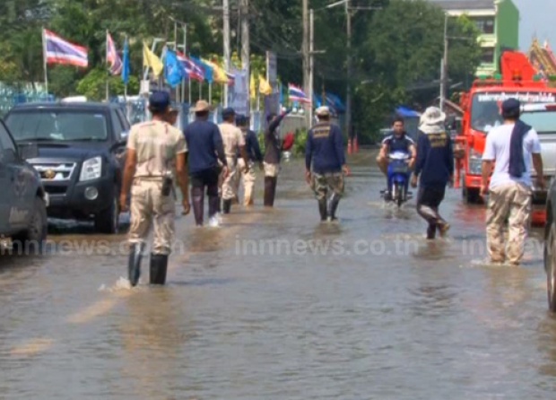 ศภช.เตือนภัยปราจีนฯระวังน้ำล้นตลิ่งในวันนี้