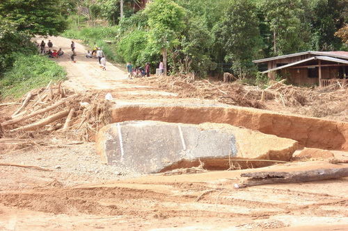 เตือนน้ำป่าถล่มอุทยานแห่งชาติและวนอุทยานแห่งชาติแถบภาคเหนือ 