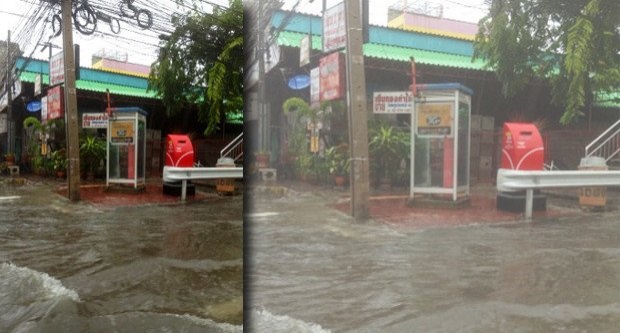 คนกรุงเซ็ง! ฝนตกน้ำท่วมขังตลอดกาล