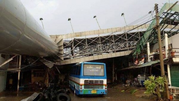 พายุฤดูร้อนเล่นงาน!!โคราช ฝนตกหนัก ลมแรง น้ำท่วม!!