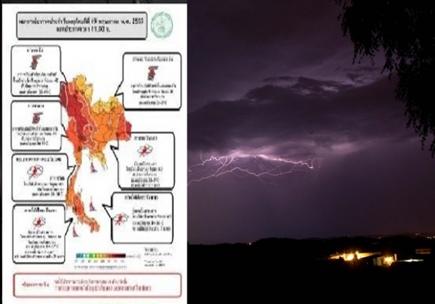ระวัง!!พายุ’โรอานู’จ่อเคลื่อนขึ้นฝั่ง 4 ภาคทั่วประเทศฝนถล่มหนัก 