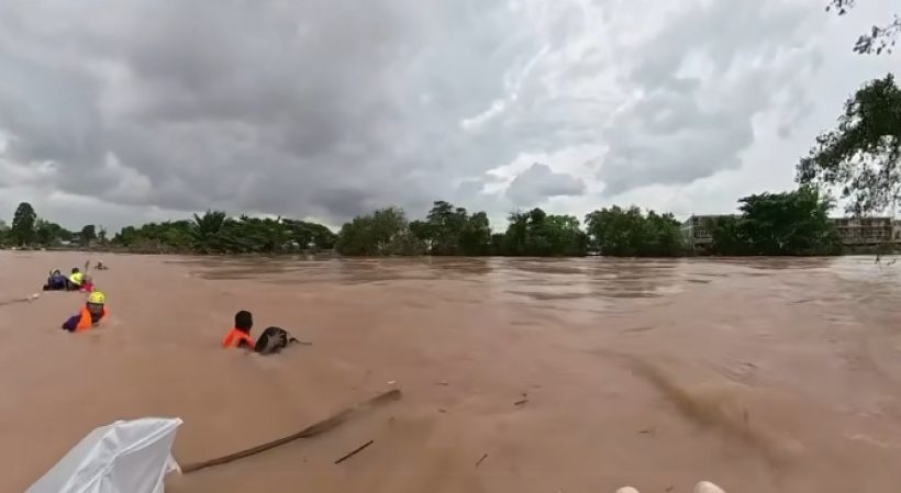 นาทีชีวิต! เปิดคลิปเหตุการณ์ระทึก เรือพันธมิตรจม