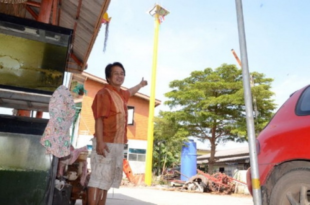  ฝันเห็นคนแก่  สร้างศาลพระภูมิสูงที่สุดในประเทศไทย