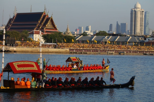 ประมวลภาพเสด็จฯ เลียบพระนครโดยขบวนพยุหยาตราทางชลมารค