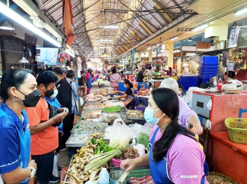 คลัสเตอร์ใหม่ตลาดฉัตร์ไชย พบแม่ค้าติดโควิดหลายราย