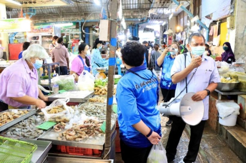 คลัสเตอร์ใหม่ตลาดฉัตร์ไชย พบแม่ค้าติดโควิดหลายราย