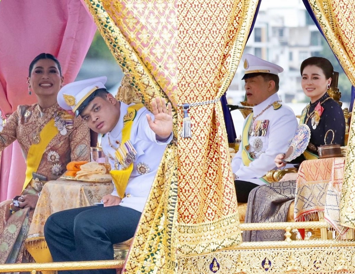 ในหลวง-พระราชินี ประทับเรือพระที่นั่งสุพรรณหงส์ เสด็จฯ ถวายผ้าพระกฐิน