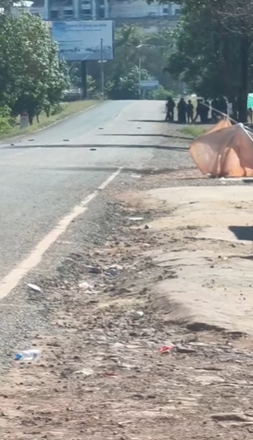 เปิดภาพ นาวิกโยธินยึดคืนพื้นที่ส่วนนี้ สำเร็จแล้ว