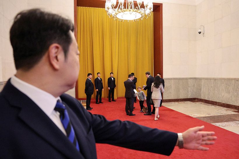 น่ารักจนเป็นข่าว! เจ้าหนูเอ็กซ์น้อย ณ ปักกิ่ง พ่ออีลอนปลื้ม