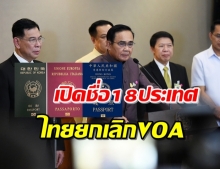 ‘บิ๊กตู่’ สั่ง ยกเลิกฟรีวีซ่า 3 ปท.- VOA อีก 18 ปท.