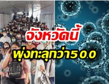 เช็กที่นี่!  10 จังหวัดติดโควิดในประเทศรายใหม่สูงสุด 