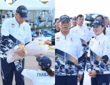 ในหลวง พระราชทานช่อดอกไม้แสดงความยินดี พระราชินี