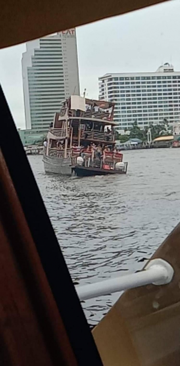 ระทึกอีก! เรือหรูล่องเจ้าพระยา ล่มกลางแม่น้ำ หวิดดับหมู่