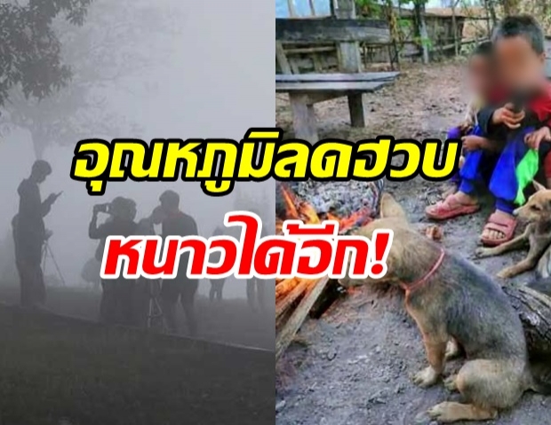 เช็กสภาพอากาศวันนี้ ไทยตอนบนหนาวจัดอุณหภูมิลดฮวบ - กทม.15องศา