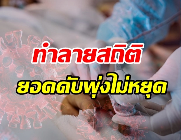 ทุบสถิติใหม่! ติดโควิดดับ 34 ราย - ติดเชื้อเพิ่ม 1,983 ราย