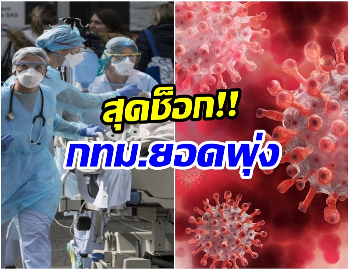 เช็กด่วน!! เปิด10จังหวัดพบยอดป่วยโควิดรายใหม่สูงสุด