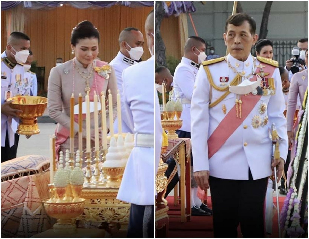 ในหลวง-พระราชินี ทรงบำเพ็ญพระราชกุศลทักษิณานุปทาน เนื่องในวัน “ปิยมหาราช”