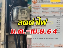 ข่าวดีรับปีใหม่ กกพ.มอบของขวัญ หั่นค่าไฟงวด ม.ค.-เม.ย.6