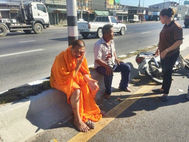 หลวงพี่เล่านาทีจีวรบิน! ถูกรถพุ่งชนซาเล้งร่างลอย เผยอโหสิ คนขับอุทาน เวรกรรม