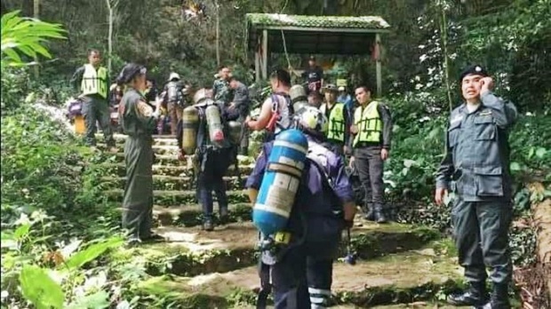 “หน่วยซีล” ลุยต่อแล้ว!! ลุ้นถึงจุดสำคัญถ้ำหลวงฯ บุกเนิน 13 ชีวิตติดอยู่