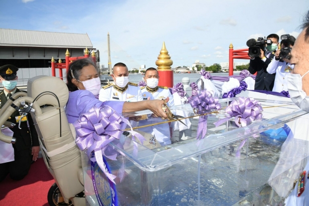 กรมสมเด็จพระเทพฯ ทรงปล่อยพันธุ์สัตว์น้ำ เนื่องในวันคล้ายวันพระราชสมภพ