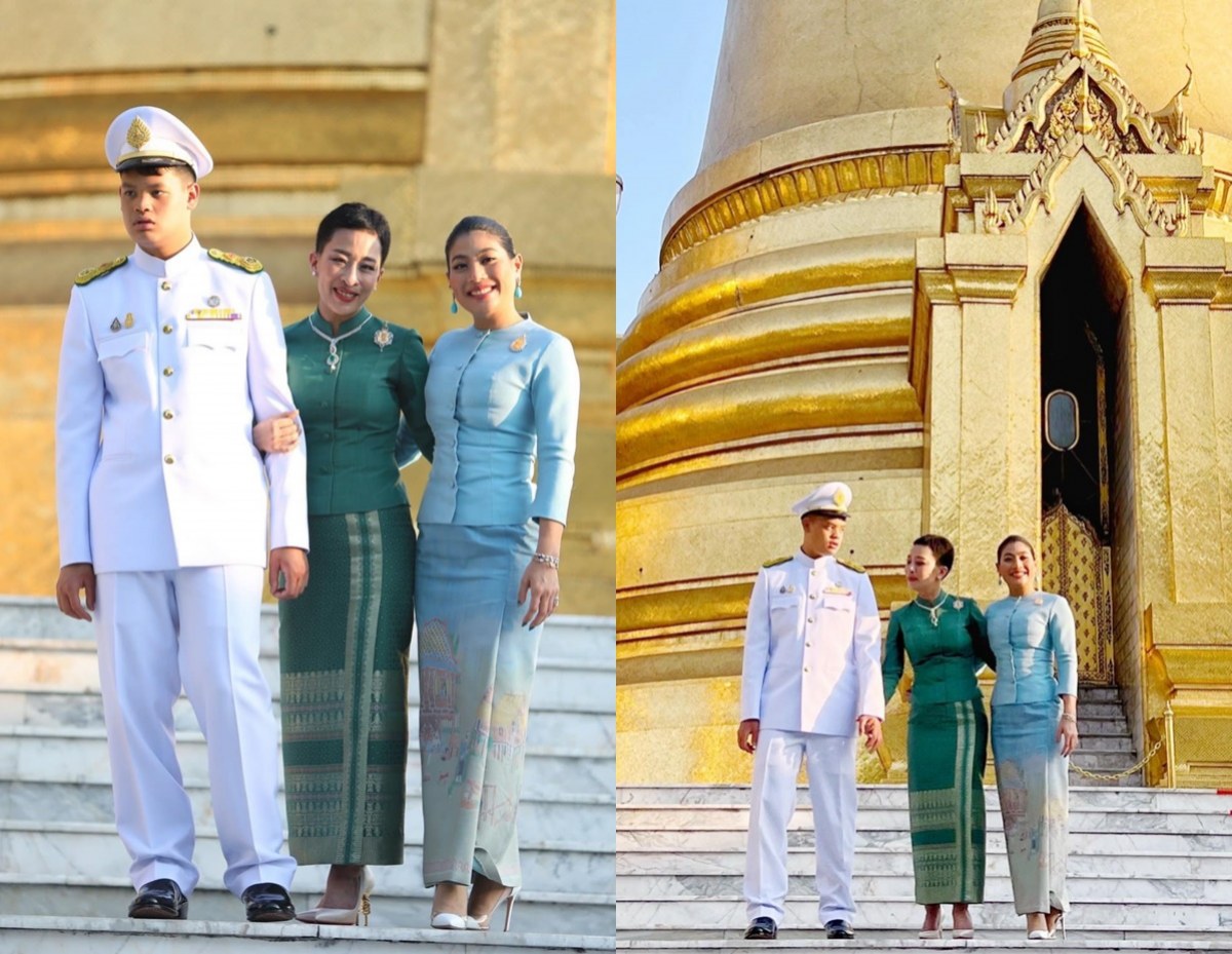  ปีติ! เจ้าฟ้า 3 พระองค์ ฉายพระรูปแย้มพระสรวลสุดอบอุ่น