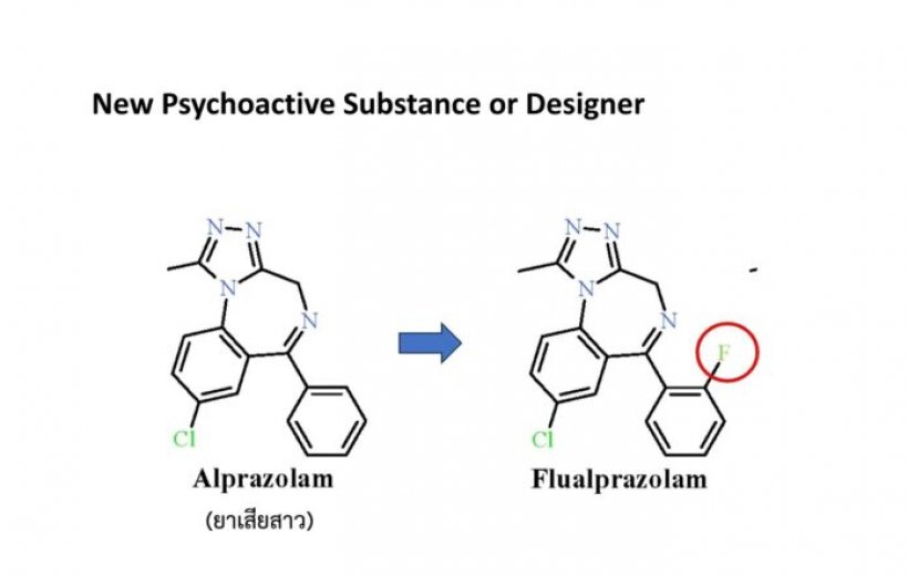 ครั้งแรกในไทย! กรมวิทย์ฯตรวจพบ ฟลูอัลปราโซแลม อันตรายถึงชีวิต