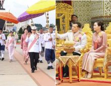 ประมวลภาพ ในหลวง-พระราชินี ทรงปฏิบัติพระราชกรณียกิจ วันปิยมหาราช