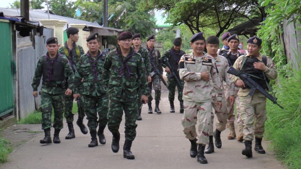 ตม.ตาก เปิดยุทธการ 6 ประสาน ปิดล้อมจับต่างด้าวหนีเข้าเมืองเพียบ