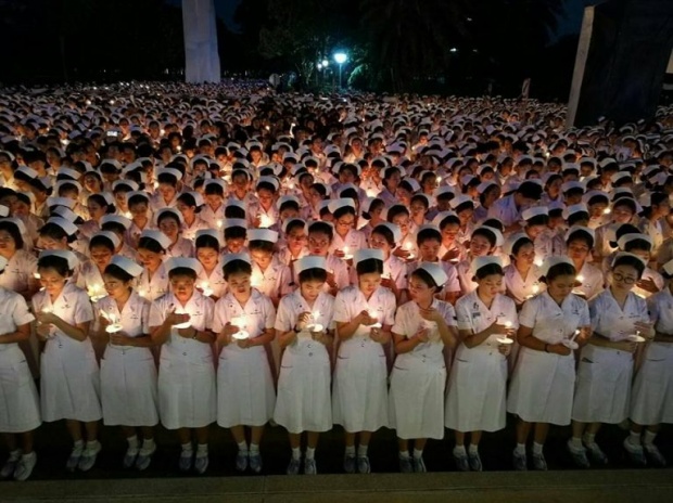 รวมพลังพยาบาล  น้อมรำลึกพระมหากรุณาธิคุณ สืบสานพระราชปณิธาน