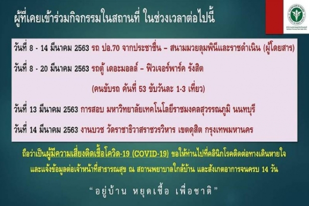 กลุ่มเสี่ยงครั้งใหญ่!?! นนทบุรี ประกาศไทม์ไลน์ ผู้โดยสารรถประจำทาง