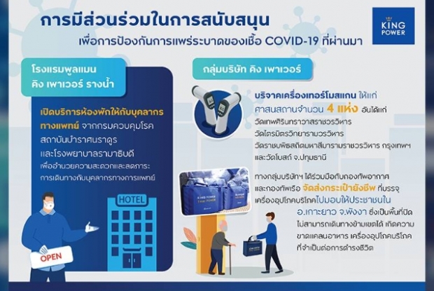 คิงเพาเวอร์ ตอบรับนายกฯ ทุ่มเงิน 1.5 พันล้าน สู้วิกฤต!