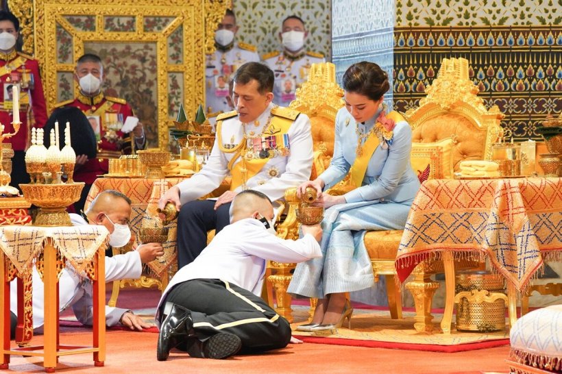 ในหลวง พระราชินี เสด็จฯ พระราชพิธีมหามงคลเฉลิมพระชนมพรรษาพระพันปีหลวง