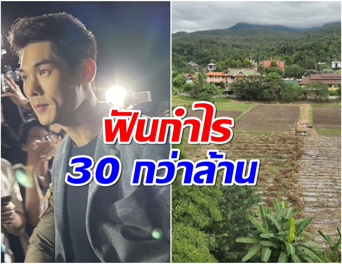 เปิดผลสอบที่ดิน บอสกันต์ อึ้ง ซื้อ 2.5 ล้าน เเต่ขาย 40 ล้าน