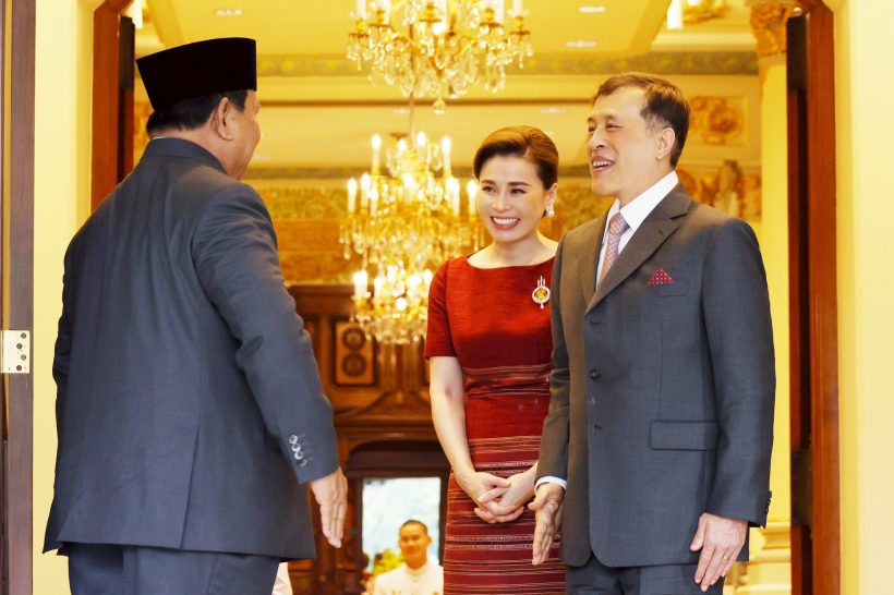 ในหลวง พระราชินี ทรงรับปธน.อินโดนีเซีย ในโอกาสเยือนประเทศไทย