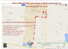 แผนผังเส้นทางเคลื่อนสรีระสังขารหลวงพ่อคูณ ไปยังคณะแพทยศาสตร์มข.