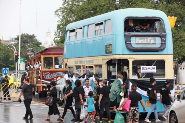 เปิดเส้นทาง รับ-ส่ง ประชาชนร่วมถวายสักการะพระบรมศพ 