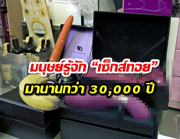 “เซ็กส์ทอย” ไม่ใช่ของแปลก และอยู่คู่ประวัติศาสตร์มนุษย์มานานกว่า 30,000 ปี