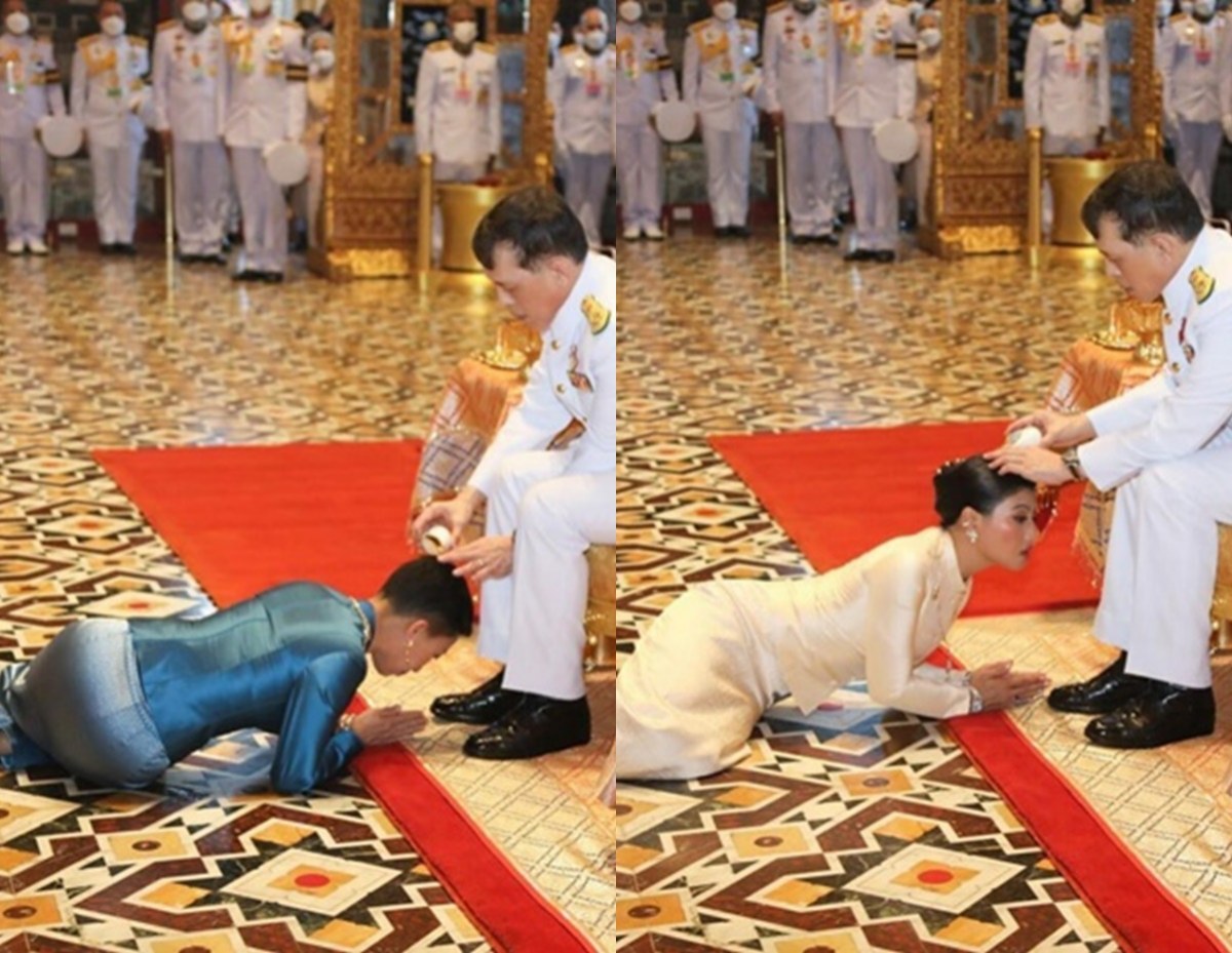 ในหลวง พระราชทานน้ำพระมหาสังข์เพชรน้อย แก่พระราชธิดา-เจ้าคุณพระ