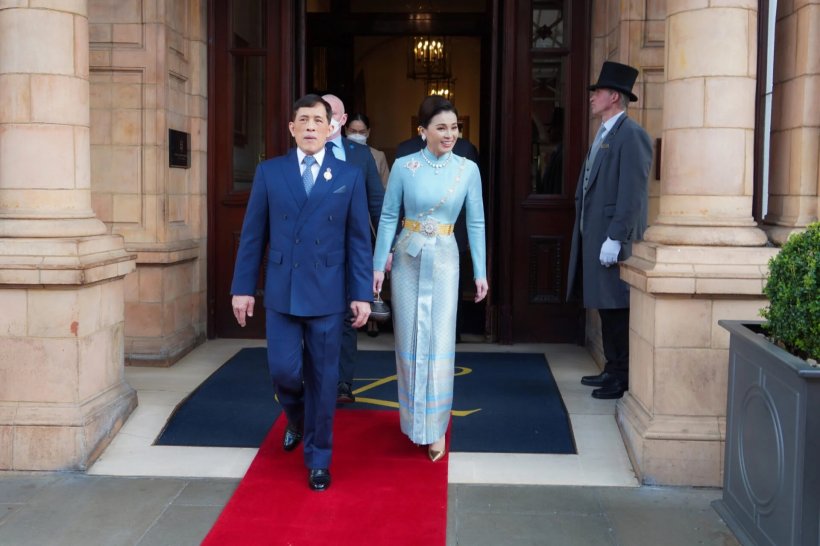 ในหลวง พระราชินี ทรงร่วมงานเลี้ยงรับรองพระประมุข พิธีบรมราชาภิเษกคิงชาร์ลส์  