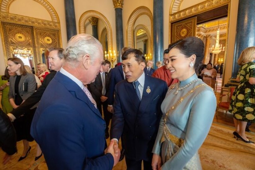 ในหลวง พระราชินี ทรงร่วมงานเลี้ยงรับรองพระประมุข พิธีบรมราชาภิเษกคิงชาร์ลส์  