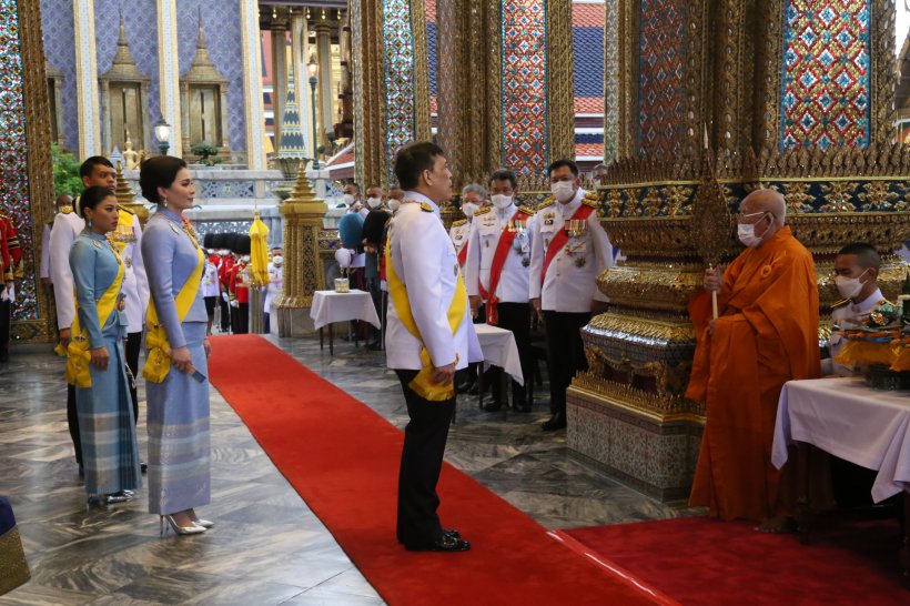 ในหลวง-พระราชินี เสด็จฯ พระราชพิธีเฉลิมพระชนมพรรษา91พรรษาพระพันปีหลวง