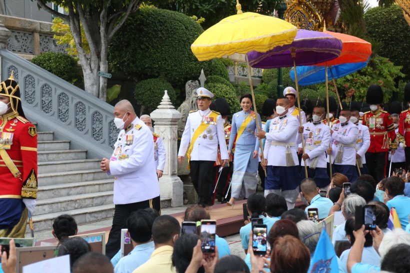 ในหลวง-พระราชินี เสด็จฯ พระราชพิธีเฉลิมพระชนมพรรษา91พรรษาพระพันปีหลวง