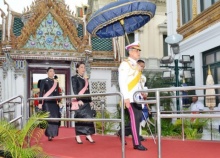 “สมเด็จพระบรมฯ” พระบรมวงศานุวงศ์เสด็จบำเพ็ญพระราชกุศลสัตตมวารถวายพระบรมศพ