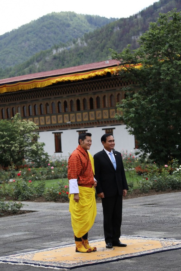 กษัตริย์จิกมีพระราชทานวโรกาสให้นายกฯเข้าเฝ้าในโอกาสเยือนภูฏาน