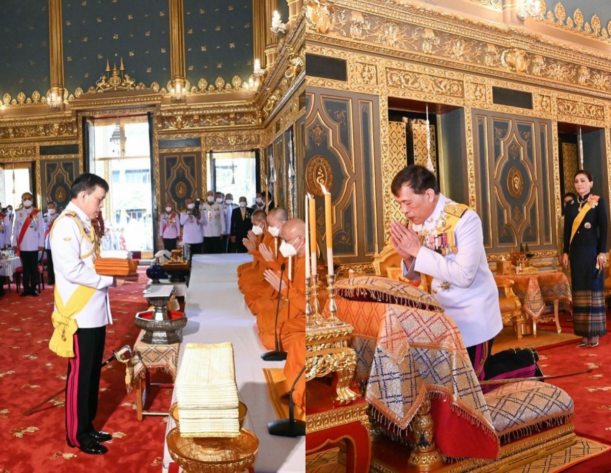 ในหลวง-พระราชินี ทรงบำเพ็ญพระราชกุศลถวายผ้าพระกฐิน วัดราชบพิธฯ