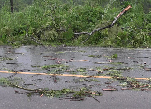 พายุฝนกระหน่ำพิษณุโลกฟ้าผ่า ไฟดับ